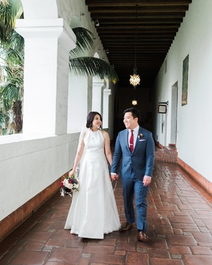 Courthouse Wedding Dresses in Red